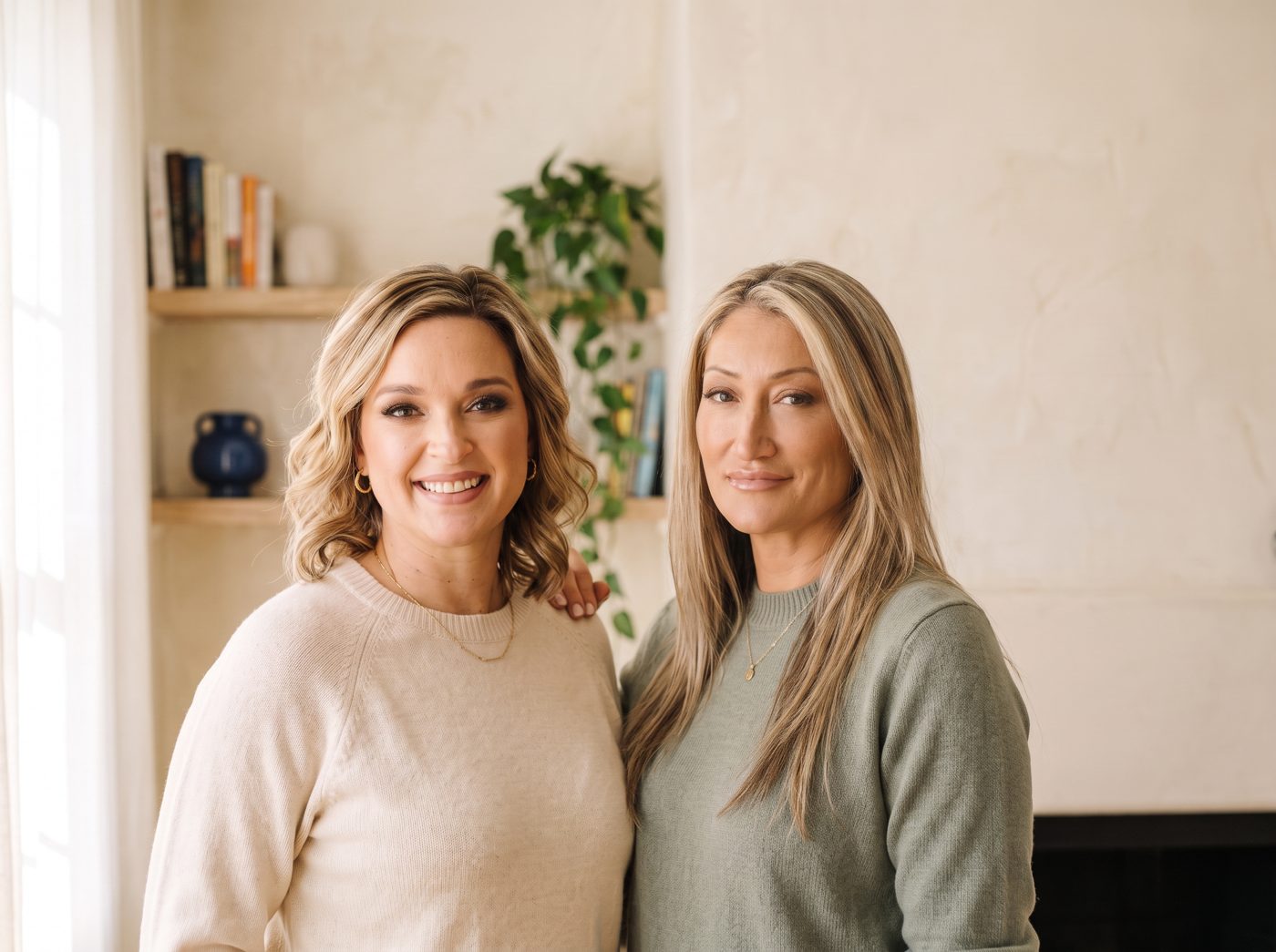 Bridget and Becky, co-founders of Be Bold with AI