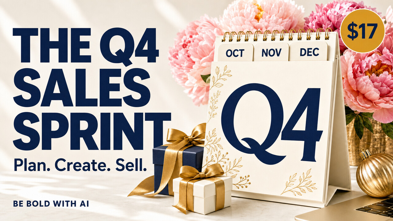 The Q4 Sales Sprint cover