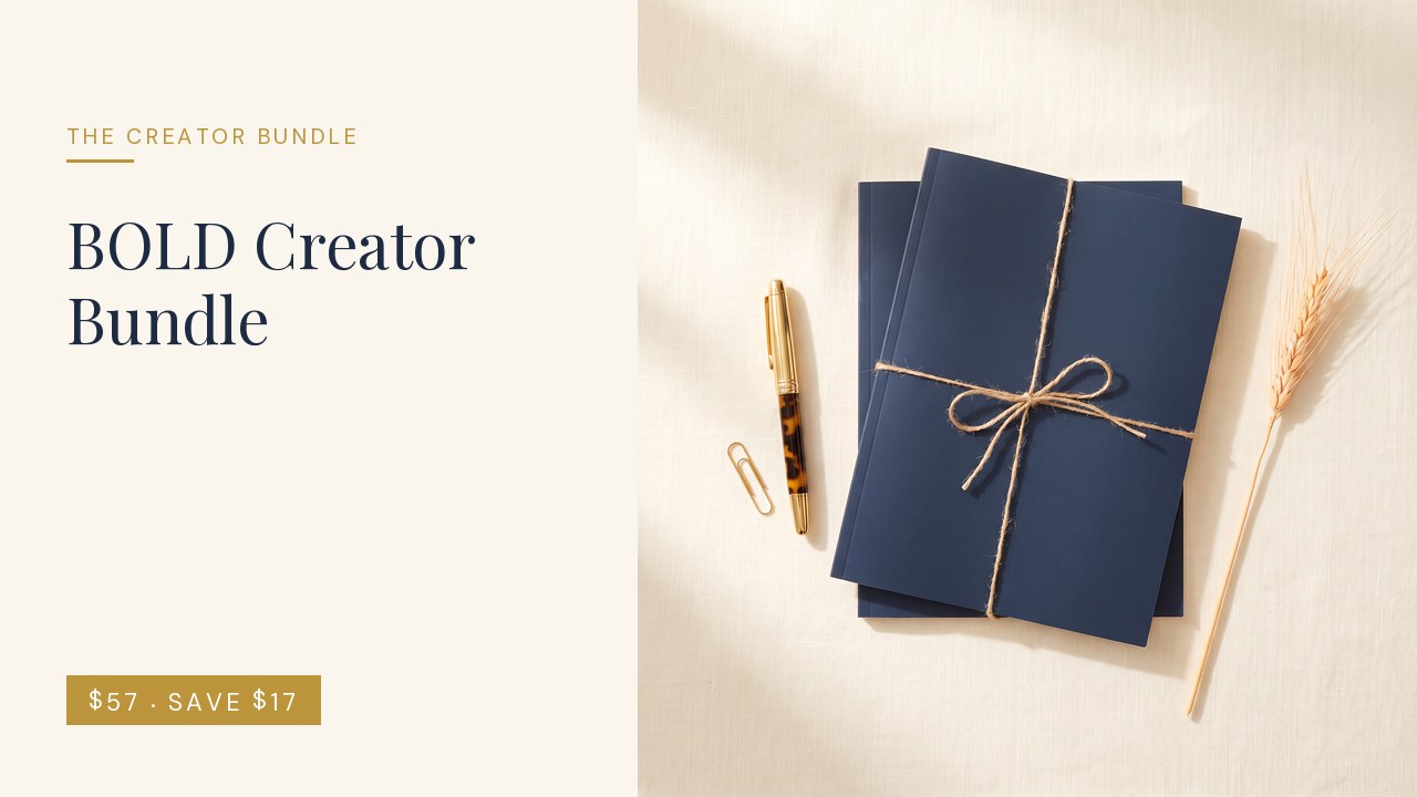 BOLD Creator Bundle cover